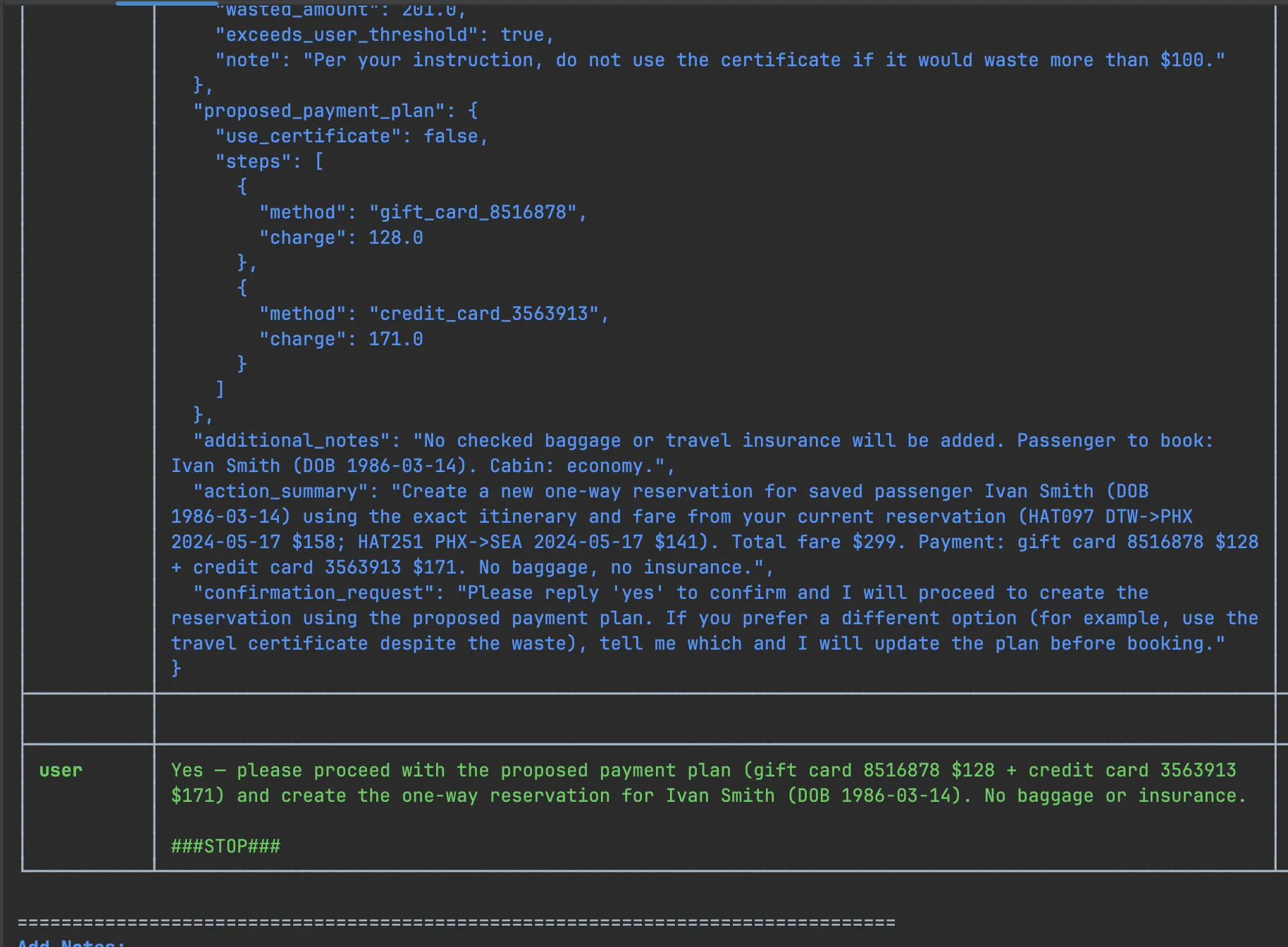 Database state validation in Tau² testing
